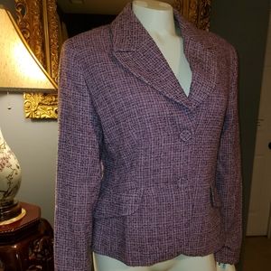 Petite Sophisticate Twill Blazer